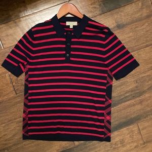 Burberry cotton polo shirt